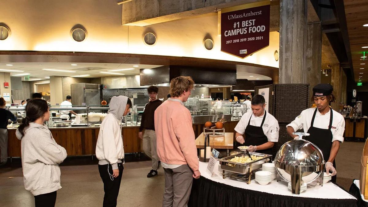 Food and dining at HackUMass